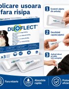 Duoflect spot-on solutie antiparazitara spot-on soluție antiparazitară câini 40-60kg 3 pipete