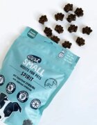 EAT SMALL Spirit Snack XS-XL Insecte și Spirulină punguță resigilabil recompense funcționale fără cereale câini sistem imunitar & alergii 125g