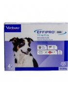 Effipro Duo SD deparazitare externă câini pipetă repelentă M(10 - 20kg) 4buc