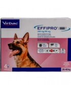Effipro Duo SD deparazitare externă câini pipetă repelentă M-L(20 - 40kg) 4buc