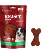 Enjoy Carnivore Chompin Bones XS-XL Miel și Orez punguță recompense câini 100g