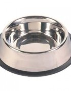 Enjoy castron câini rotund antiderapant inox argintiu M-L(1.8l ⌀21cm)