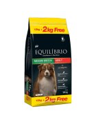 Equilibrio Dog Adult 12 kg + 2 kg Gratis