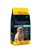 Equilibrio Puppy Large Breed 12 kg + 2 kg Cadou