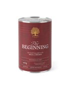 Essential Foods ESSENTIAL Begining XS-XL Rață și Pui conservă hrană umedă fără cereale câini junior (pate) 400g