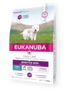 EUKANUBA Daily Care Sensitive Skin S-XL Pește hrană uscată câini piele & blană 12kg