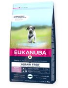 EUKANUBA Grain Free Puppy Large Breed L-XL Pește hrană uscată fără cereale câini junior 12kg