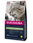 EUKANUBA Hairball Control Pui hrană uscată pisici limitarea ghemurilor de blană 10kg