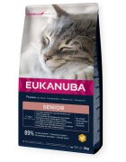 EUKANUBA Senior Pui hrană uscată pisici senior 10kg