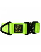 EURO JOE Tactical zgardă câini ajustabilă nylon verde cataramă Cobra M(27-43 x 3.8cm)