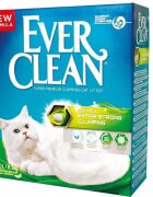 Ever Clean Extra Strong Fresh așternut igienic pisici granule bentonită aglomerant neutralizare mirosuri 10l