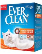 Ever Clean Fast Acting Fresh așternut igienic pisici granule bentonită aglomerant neutralizare mirosuri 10l