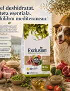 EXCLUSION Mediterraneo Monoprotein Formula Adult Medium M Miel hrană uscată monoproteică câini 12kg