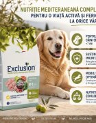 EXCLUSION Mediterraneo Monoprotein Formula Mature Medium&Large M-XL Pui hrană uscată monoproteică câini senior 12kg