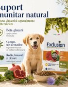 EXCLUSION Mediterraneo Monoprotein Formula Puppy Medium Breed M Vită hrană uscată monoproteică câini junior 12kg