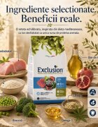 EXCLUSION Mediterraneo Monoprotein Formula Small Breed XS-S Ton hrană uscată monoproteică câini 7kg