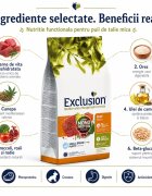 EXCLUSION Mediterraneo Monoprotein Puppy Small Breed XS-S Vită hrană uscată monoproteică câini junior 2kg