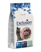 EXCLUSION Mediterraneo Monoprotein Sterilised +7 Pui hrană uscată monoproteică pisici sterilizate senior 1.5kg