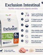 EXCLUSION Monoprotein VD Intestinal Medium&Large M-XL Porc și Orez dietă veterinară hrană uscată câini sistem digestiv 2kg
