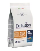 EXCLUSION Monoprotein VD Metabolic&Mobility Medium/Large M-XL Porc și Fibre dietă veterinară hrană uscată câini obezitate sistem articular 12kg