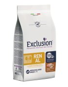 EXCLUSION Monoprotein Veterinary Diet Formula Renal M-XL Porc și Sorg dietă veterinară hrană uscată monoproteică câini sistem renal 12kg