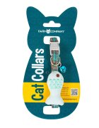 FARM COMPANY Zgarda pentru Pisici cu Design Peștișor 1 bucata Culori Asortate 10 mm x 30 cm