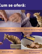 FELIWAY Happy Snack Pui plic recompense funcționale pisici sistem nervos & calmante (topping) 15g x 6buc