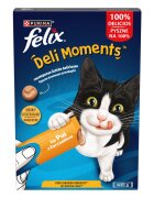 FELIX Deli Moments Pui plic recompense pisici (piure) 10g x 4buc