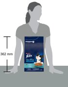 FELIX Doubly Delicious Somon și Pește hrană uscată pisici 1.4kg
