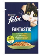 FELIX PURINA Fantastic Iepure hrană umedă pisici (în aspic) PURINA Fantastic Iepure plic hrană umedă pisici (în aspic) 85g