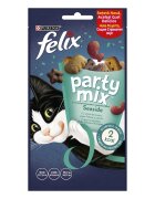 FELIX PURINA Party Mix Ocean Mix recompense pisici Somon Pește Pollock și Păstrăv 60g