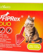 Fiprex Duo deparazitare externă pisici pipetă repelentă 1buc