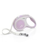 Flexi Comfort lesă bandă retractabilă câini nylon roz S(15kg 5m)