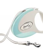Flexi Style lesă retractabilă câini nylon verde M(25kg 5m)