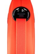 Flexi Xtreme lesă bandă retractabilă câini nylon portocaliu L(55kg 8m)
