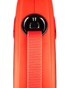 Flexi Xtreme lesă bandă retractabilă câini nylon portocaliu L(65kg 5m)