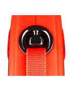 Flexi Xtreme lesă bandă retractabilă câini nylon portocaliu M(35kg 5m)