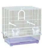 Fop Colivie Alfa Bianca Pentru Pasari Mici 40x27x43 cm