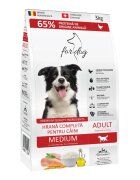 FOR DOG Adult Medium M Pasăre hrană uscată câini 3kg