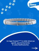 Foresto deparazitare externă câini zgardă deparazitare externă câini și pisici zgardă XS - S 38 cm gri 1buc