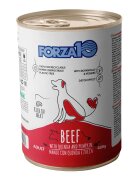 FORZA10 Maintenance XS-XL Vită și Quinoa conservă hrană umedă câini (pate) 400g