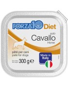 FORZA10 Monodiet Solo XS-XL Căprioară dietă veterinară tăviță hrană umedă monoproteică câini alergii (pate) 300g