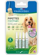 Francodex deparazitare externă naturală câini pipetă repelentă deparazitare externă naturală câini M(10 - 20kg) pipetă repelentă 2ml x 4buc