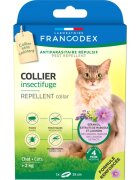 Francodex deparazitare externă naturală pisici (2 - 8kg) zgardă repelentă 35 cm gri 1buc
