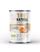 FRESH FARM Coarse XS-XL Pui și dovleac conservă hrană umedă fără cereale câini (pate) 400g