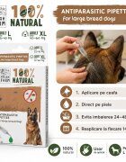 FRESH FARM deparazitare externă naturală câini pipetă repelentă deparazitare externă naturală câini L-XL pipetă repelentă 5ml x 5buc