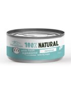 FRESH FARM Mousse Pește conservă hrană umedă fără cereale pisici (pate) 85g