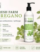 FRESH FARM Oregano XS-XL șampon câini antibacterian / antifungic flacon 250ml