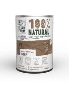 FRESH FARM Smooth Sterilised Vită conservă hrană umedă pisici sterilizate (pate) 400g