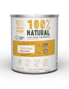 FRESH FARM Smooth XS-XL Pui conservă hrană umedă câini (pate) 800g